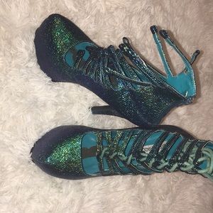 Mermaid platform heels!